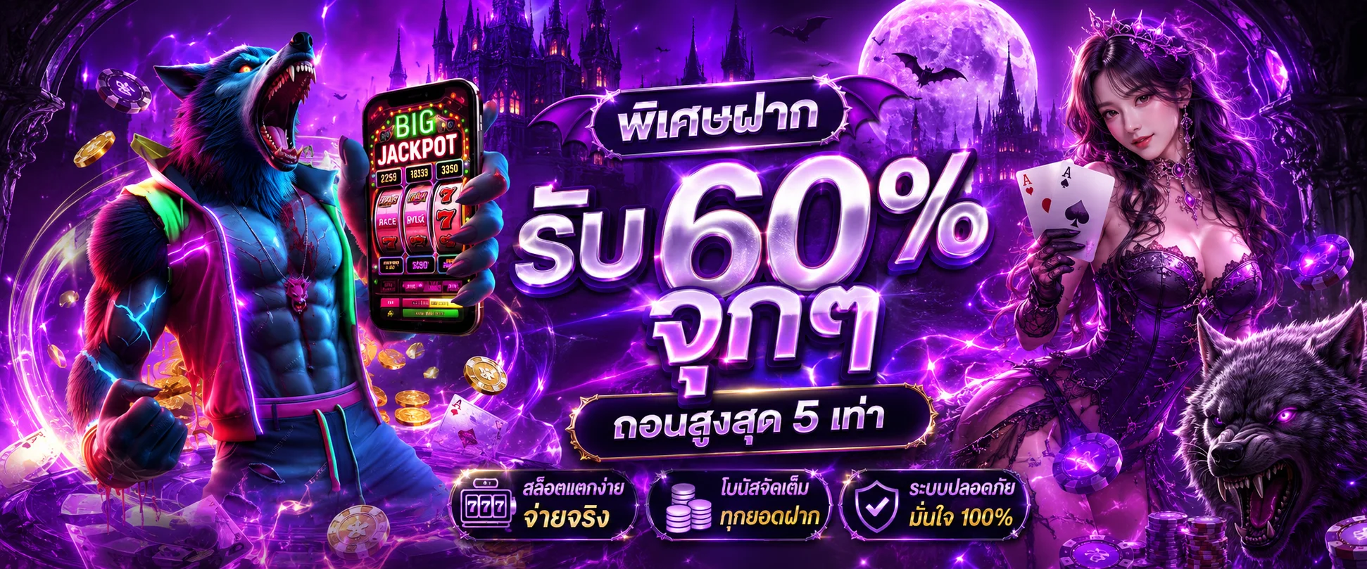 WolfPro88 เว็บตรง สล็อตแตกง่าย ฝากถอนออโต้ 24 ชม.
